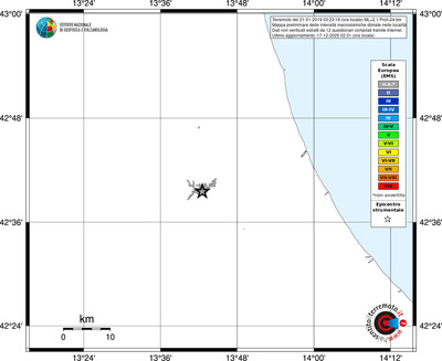 Mappa EMS - territori località