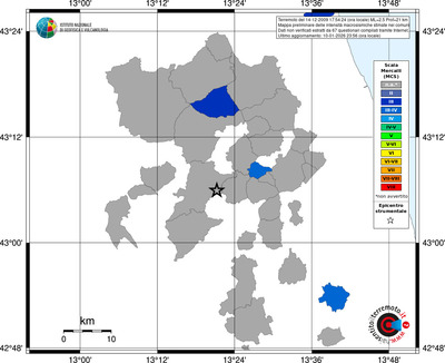 Mappa MCS - territori comuni