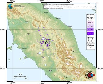 Mappa comuni con almeno 3 questionari