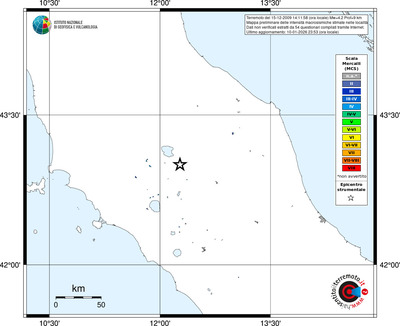 Mappa MCS - territori località