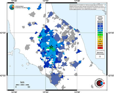 Mappa MCS - territori comuni