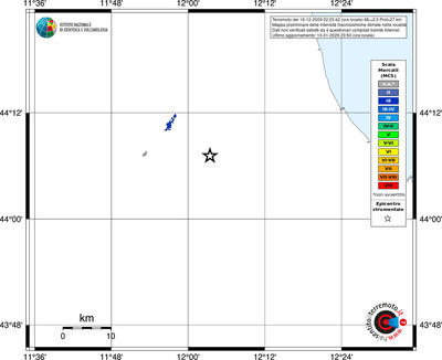Mappa MCS - territori località