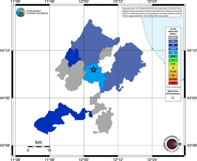 Mappa MCS - territori comuni