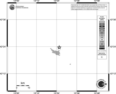 Mappa EMS - territori località