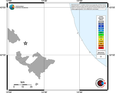 Mappa MCS - territori comuni