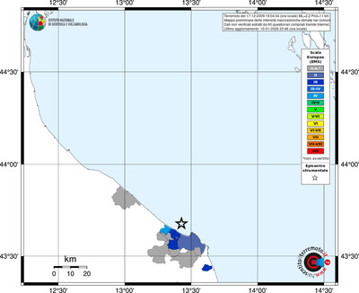Mappa EMS - territori comuni