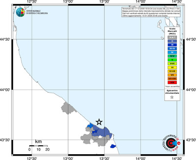 Mappa MCS - territori comuni