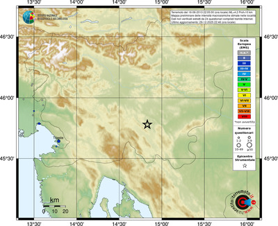 Mappa EMS - località