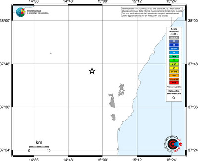 Mappa MCS - territori località