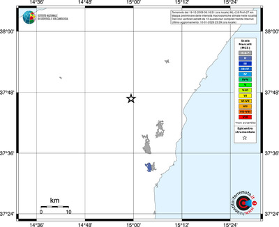 Mappa MCS - territori località