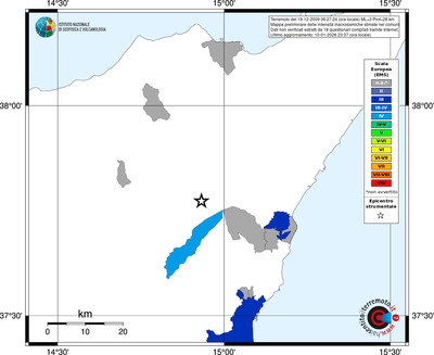 Mappa EMS - territori comuni