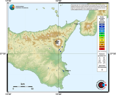Mappa EMS - località