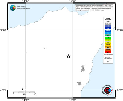 Mappa EMS - territori località