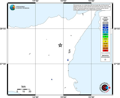 Mappa EMS - territori località