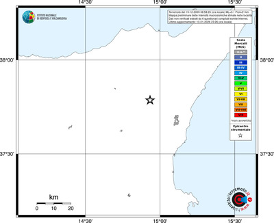 Mappa MCS - territori località