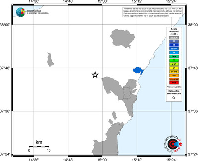 Mappa MCS - territori comuni