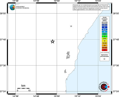 Mappa EMS - territori località