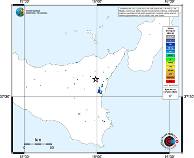 Mappa EMS - territori località