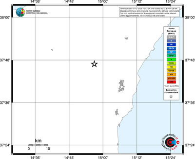 Mappa EMS - territori località