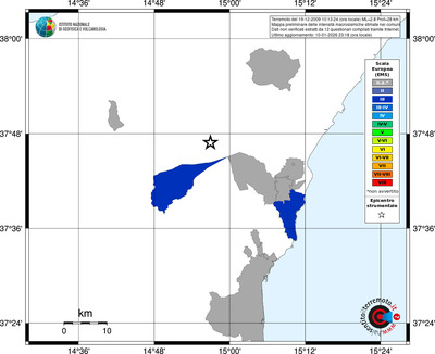 Mappa EMS - territori comuni