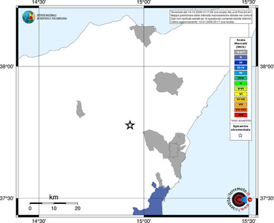 Mappa MCS - territori comuni