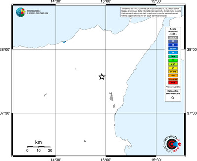 Mappa MCS - territori località