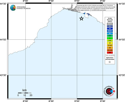 Mappa MCS - territori località