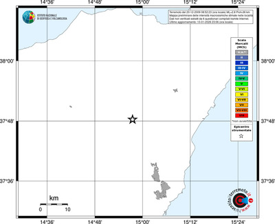 Mappa MCS - territori località