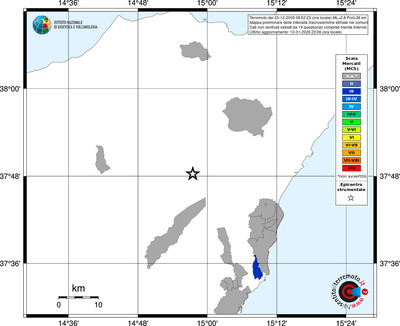 Mappa MCS - territori comuni