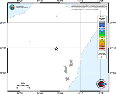 Mappa EMS - territori località