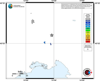 Mappa MCS - territori località