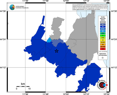Mappa MCS - territori comuni
