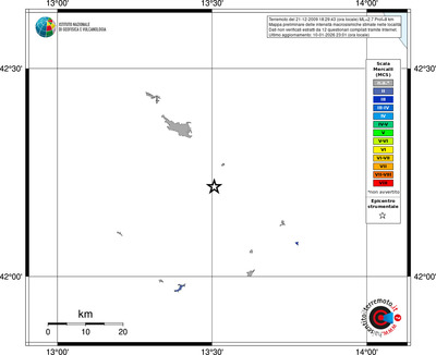 Mappa MCS - territori località