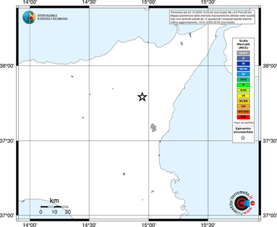 Mappa MCS - territori località