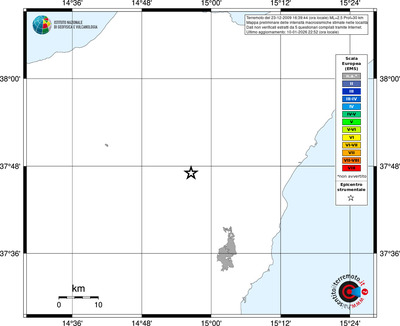 Mappa EMS - territori località