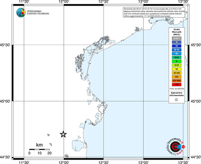 Mappa MCS - territori località