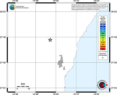 Mappa MCS - territori località