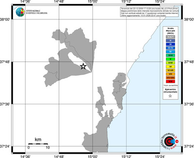 Mappa MCS - territori comuni