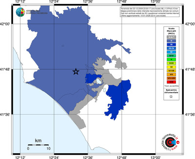 Mappa MCS - territori comuni