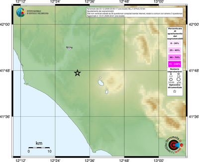 Mappa comuni con almeno 3 questionari
