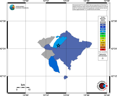 Mappa MCS - territori comuni