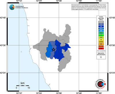 Mappa MCS - territori comuni