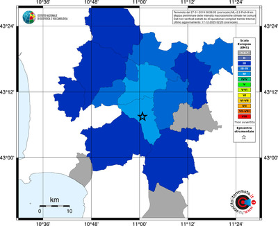 Mappa EMS - territori comuni