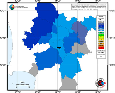 Mappa MCS - territori comuni