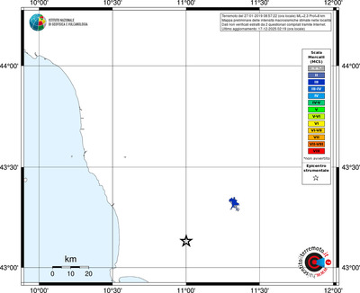Mappa MCS - territori località