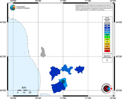 Mappa MCS - territori comuni