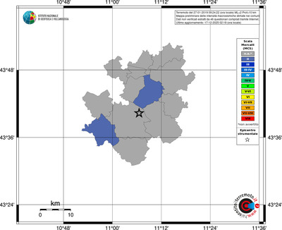 Mappa MCS - territori comuni