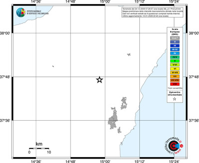 Mappa EMS - territori località