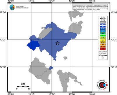 Mappa MCS - territori comuni