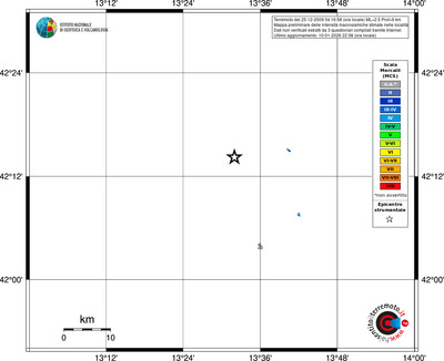 Mappa MCS - territori località